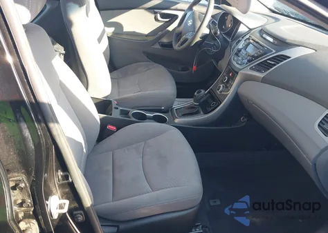 2015 Hyundai Elantra Se из США, поврежденный, VIN KMHDH4AEXFU438145